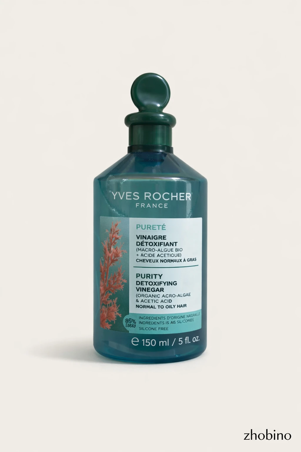 سرکه پاک‌کننده پوست سر ایوروشه | Yves Rocher Purity Detoxifying Vinegar +اصل