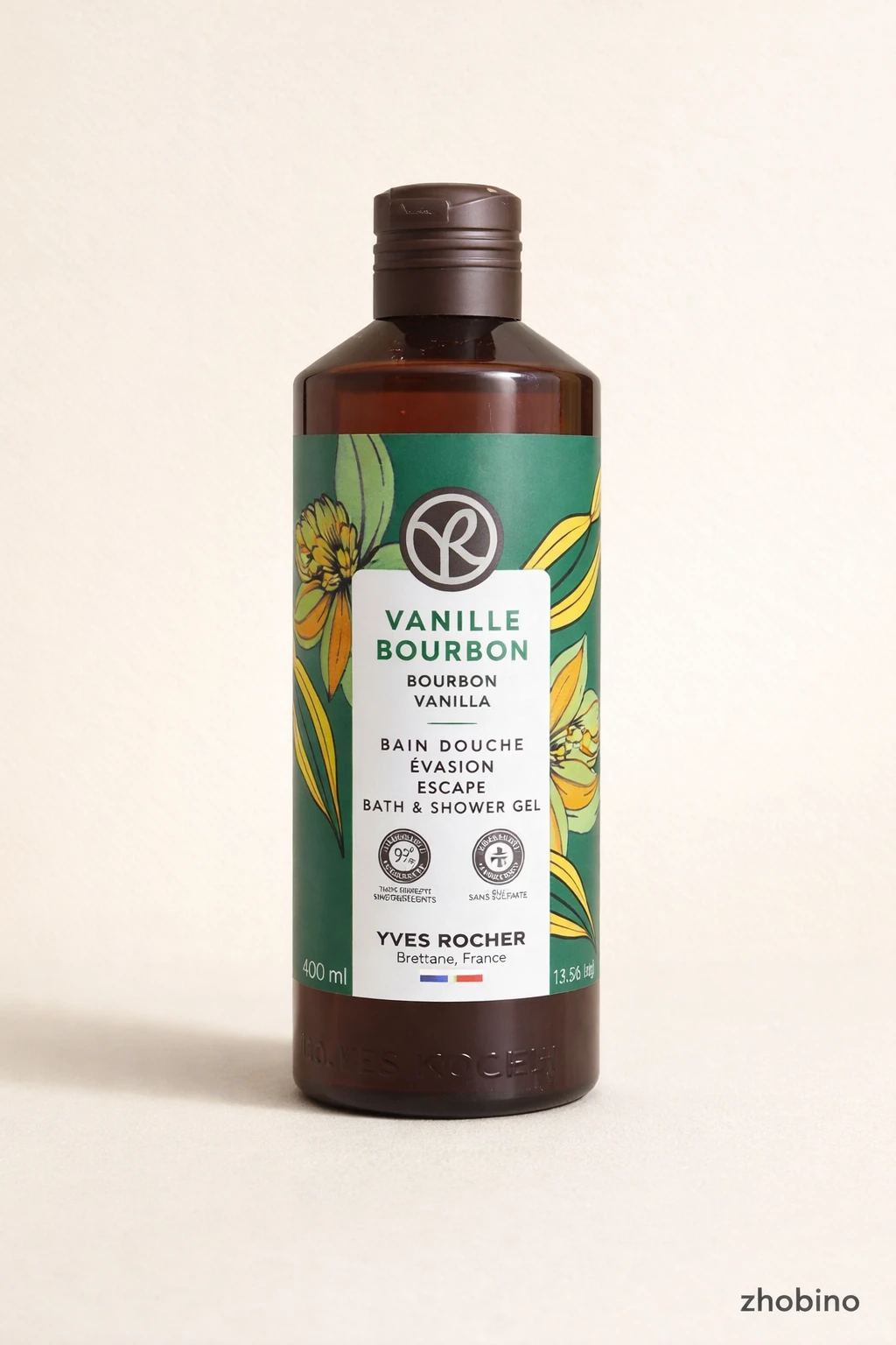 شامپو بدن ایو روشه با رایحه وانیل بوربون | Yves Rocher Vanilla Bourbon +اصل