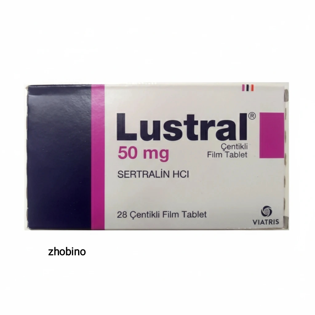 قرص لوسترال ۵۰ میلی‌گرم | Lustral 50 mg سرترالین ۲۸ عددی | اصلی