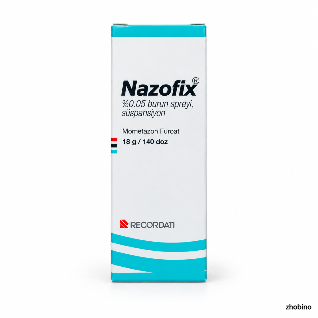 اسپری بینی نازوفیکس (Nazofix) ۰.۰۵٪ | حاوی مومتازون فوروات ۱۴۰ دوز