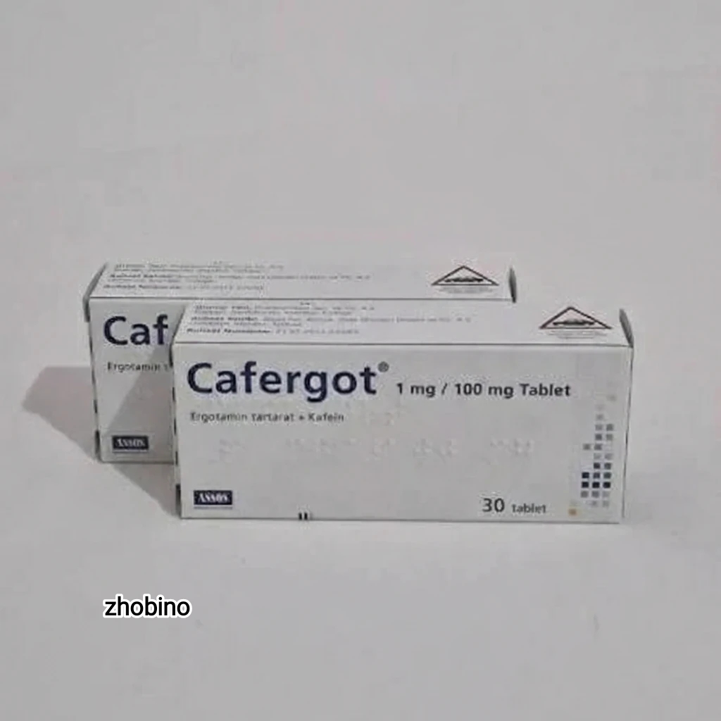 قرص کافرگوت Cafergot | درمان حملات حاد میگرن و سردرد عروقی ۳۰ عددی | اصلی