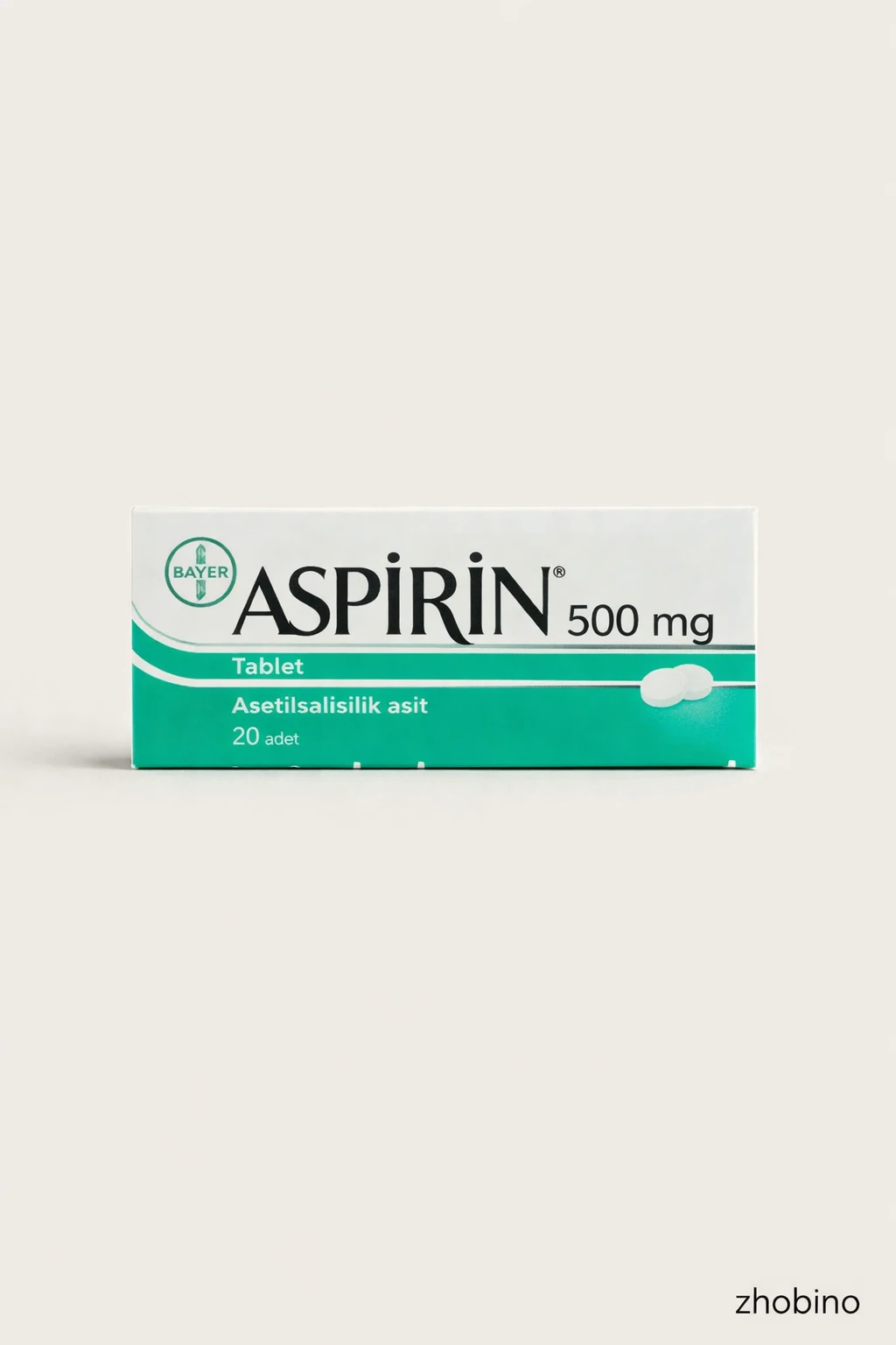 قرص آسپرین بایر Aspirin 500 mg  | مُسکن و ضد درد اصلی