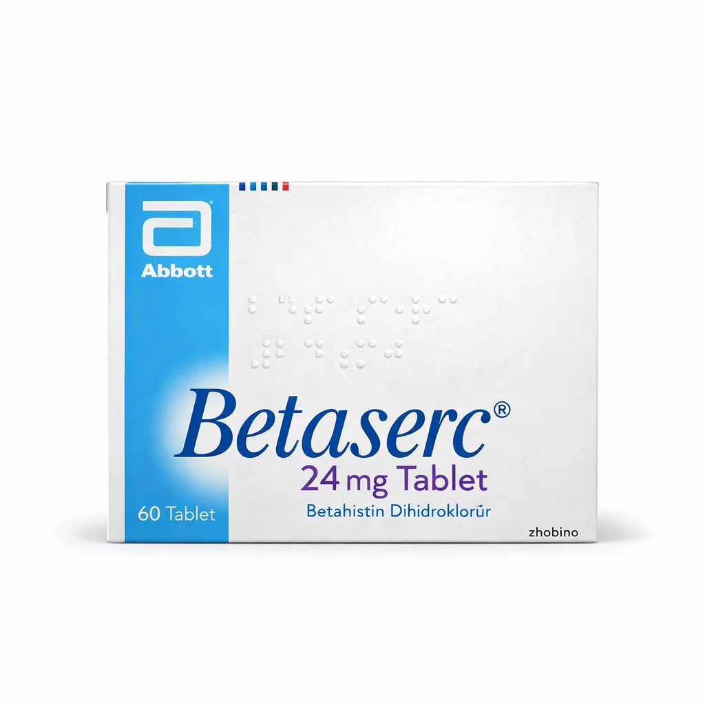 قرص بتاسرک Betaserc 24mg: تسکین سرگیجه و مشکلات تعادل 60 عددی | اصلی