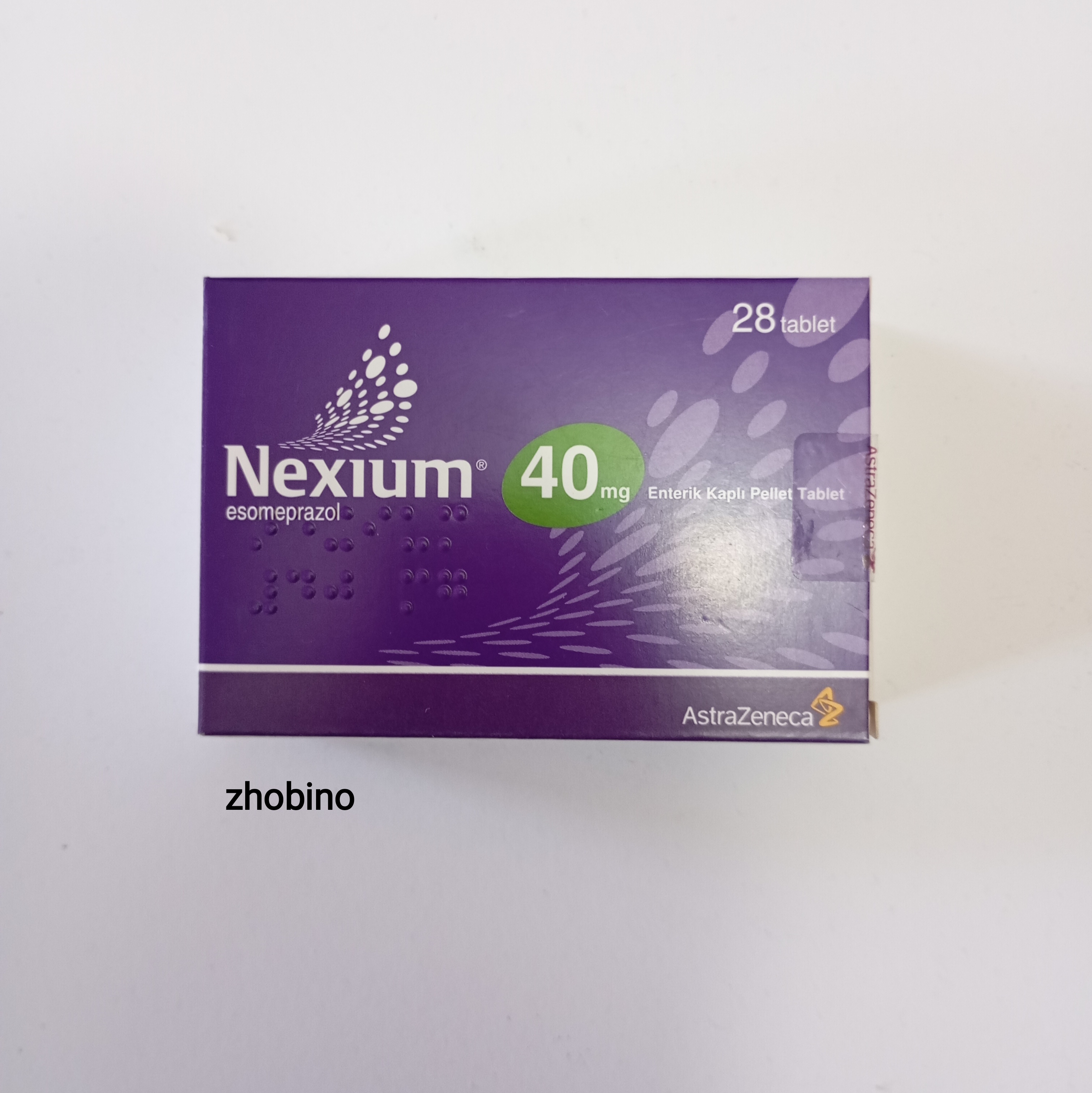 نکسیوم ۴۰ میلی‌گرم Nexium (Esomeprazole) درمان قطعی ریفلاکس و زخم معده ۲۸ عددی | اصلی