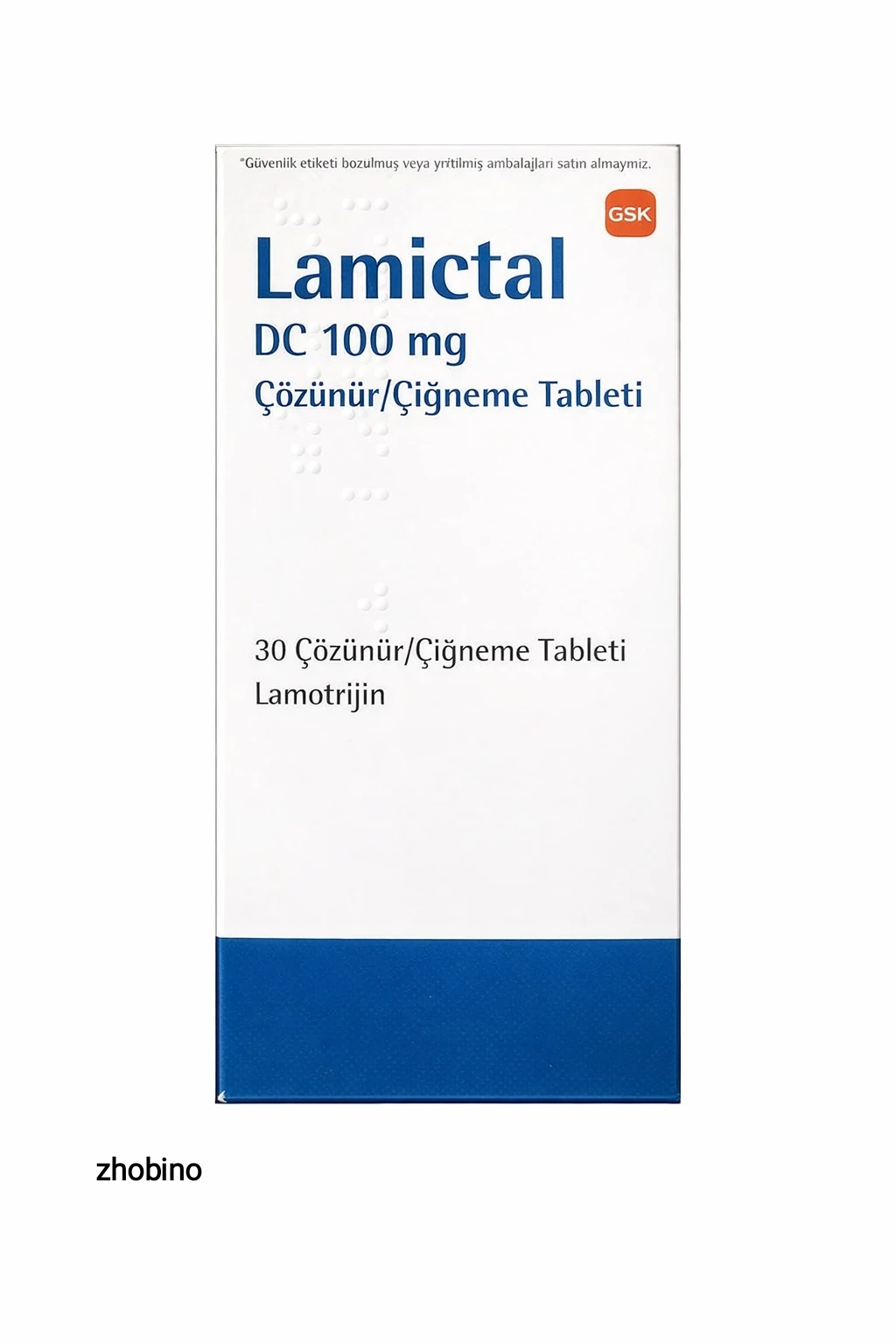 قرص لامیکتال ۱۰۰ میلی‌گرم | Lamictal DC 100 mg لاموتریژین ۳۰ عددی | اصلی