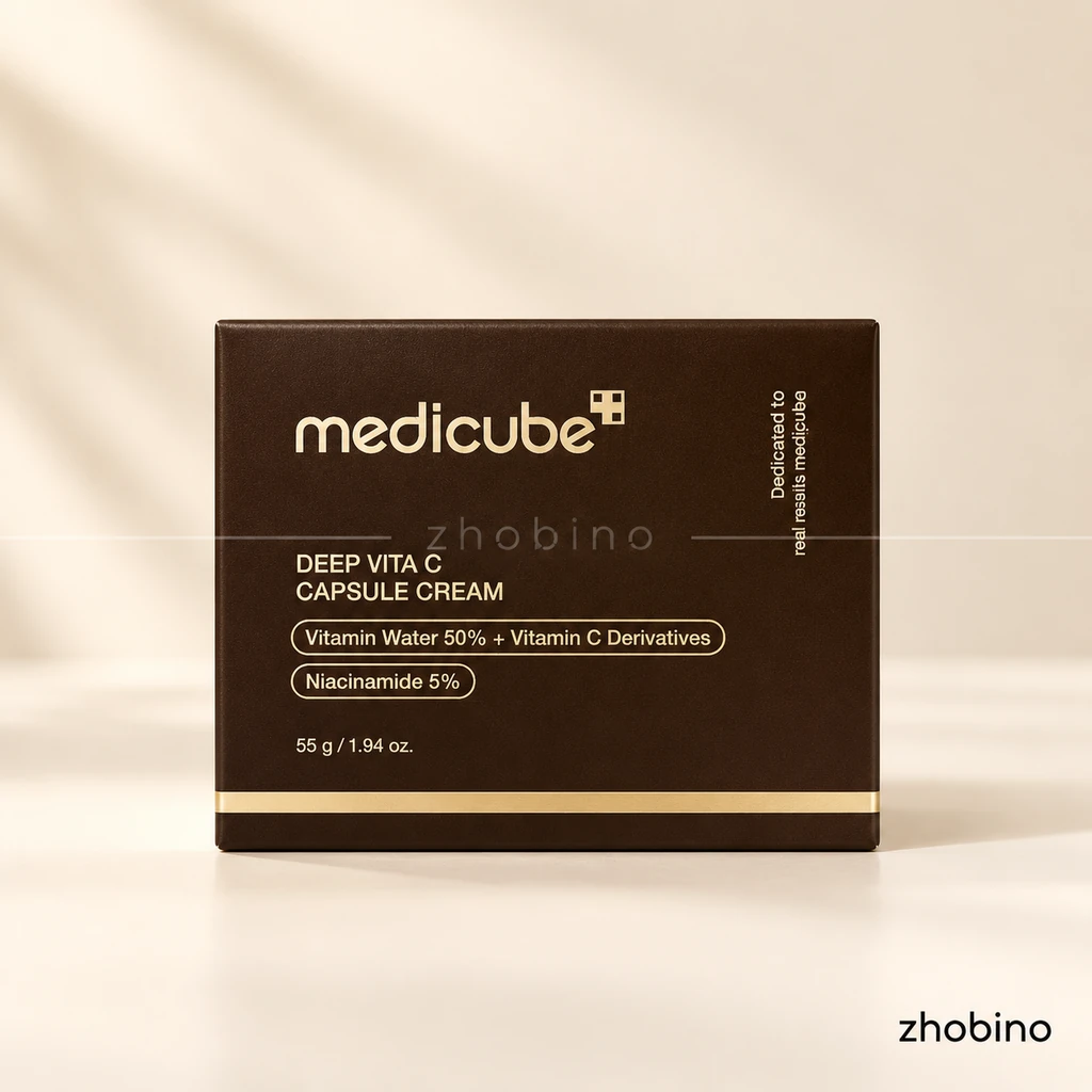 کرم کپسولی ویتامین سی مدیکوب (Medicube Deep Vita C Capsule Cream) – ۵۵ گرم