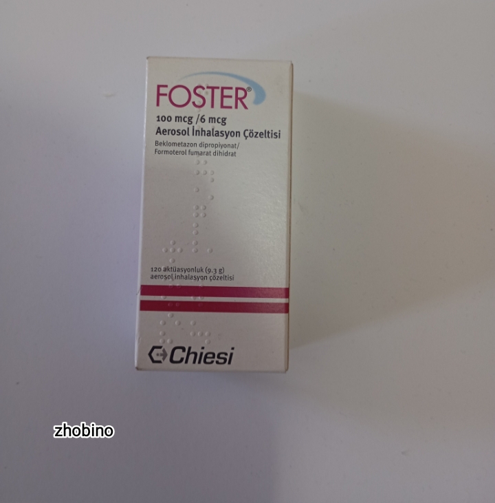 اسپری کنترل آسم فوستر 100/6 | Foster Inhaler بکلومتازون + فورموترول اصلی