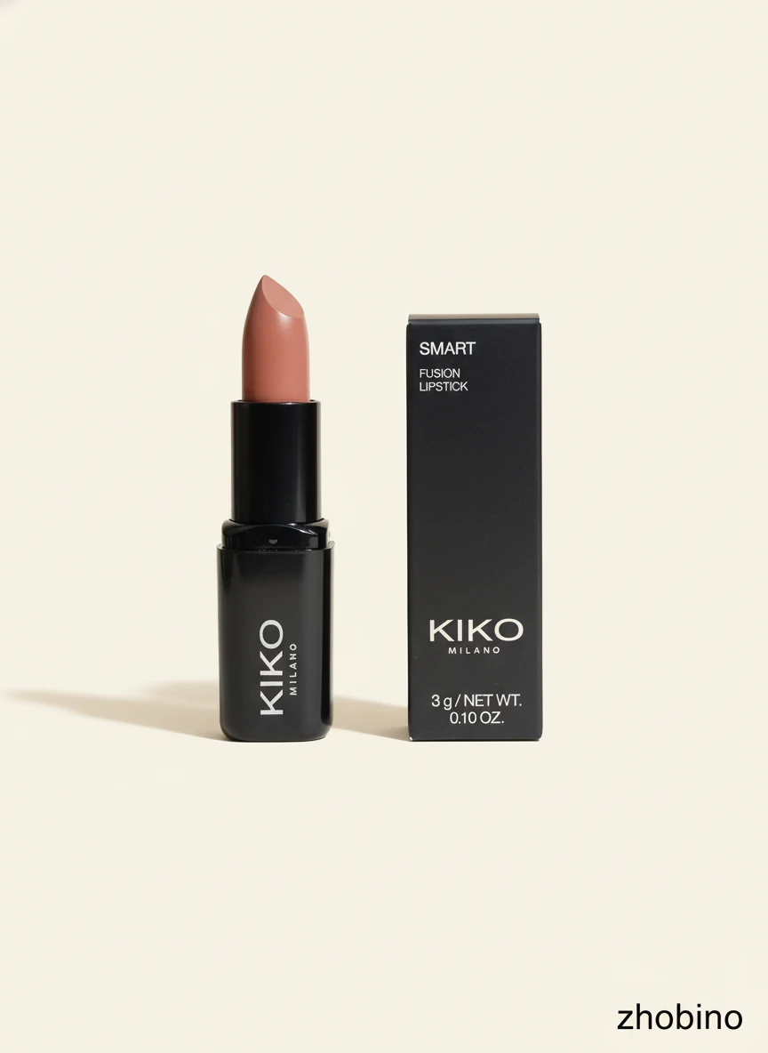 رژ لب KIKO Milano Smart Fusion Lipstick شماره ۴۰۴ – رنگ نود طبیعی با بافت کرمی +اصل