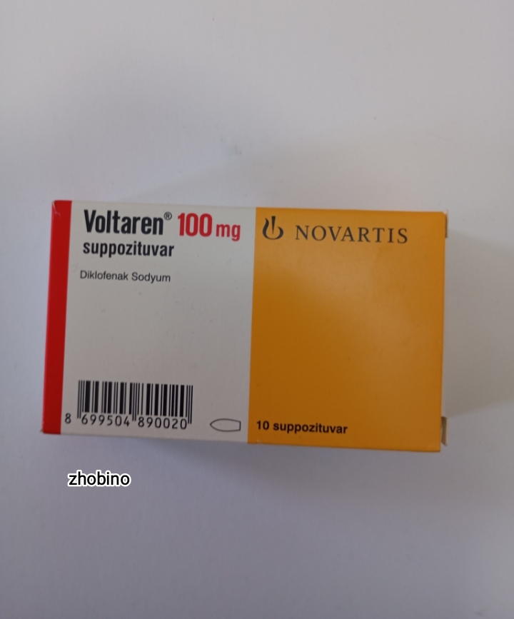 شیاف ولتارن 100 میلی‌گرم (Voltaren) دیکلوفناک سدیم – 10 عددی Novartis | اصلی