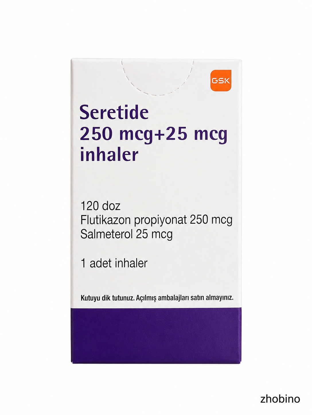 اسپری استنشاقی Seretide 250/25 میکروگرم | مناسب کنترل علائم آسم و COPD