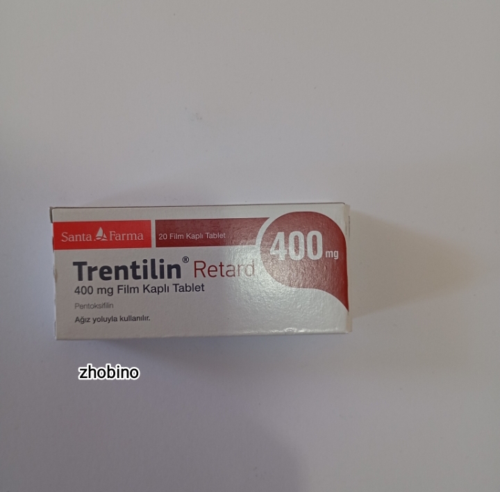 قرص Trentilin ترنتیلین رتارد ۴۰۰ میلی‌گرم سانتا فارما | بهبود گردش خون محیطی ۲۰ عددی | اصلی